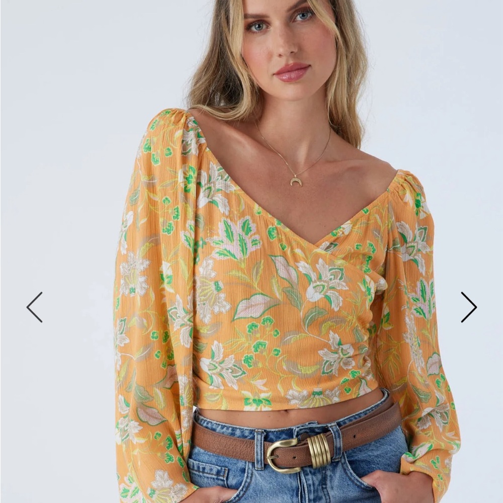 O'Neill Angeline Women's woven long sleeve top
